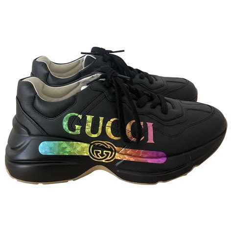 gucci rython black.